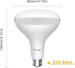 Onforu 2 Pack 120W Equiv LED Black Light Bulb, BR30 E26 Blacklight Bulbs For Glow In The Dark, 385-400nm, 15W Black Light Flood Light For Halloween Christmas Party, Body Paint, Fluorescent Poster -Xmas Lighting Shop 419NDCdMDgS. AC SL1200