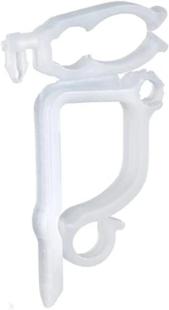 Rocky Mountain Christmas Light Clips - Versatile Heavy Duty Outdoor Plastic - Mounts To Gutter, Shingles, Siding, Roof - For String Lights, Icicle Lights, Mini Lights, C5,C6,C7,C9 - Easy Install (100)