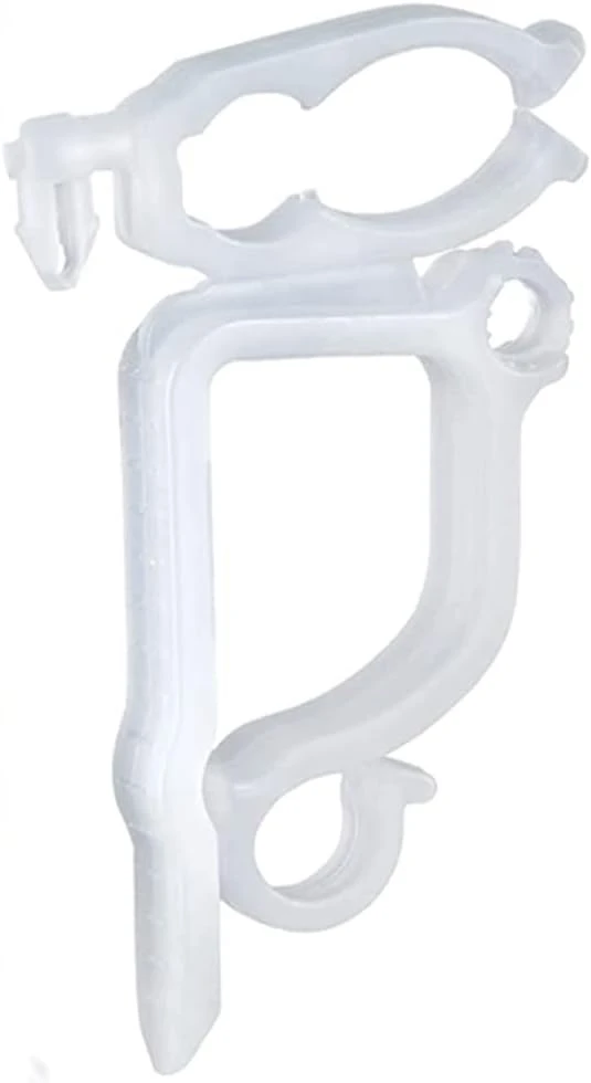 Rocky Mountain Christmas Light Clips - Versatile Heavy Duty Outdoor Plastic - Mounts To Gutter, Shingles, Siding, Roof - For String Lights, Icicle Lights, Mini Lights, C5,C6,C7,C9 - Easy Install (100) 1 Rocky Mountain Christmas Light Clips - Versatile Heavy Duty Outdoor Plastic - Mounts To Gutter, Shingles, Siding, Roof - For String Lights, Icicle Lights, Mini Lights, C5,C6,C7,C9 - Easy Install (100)