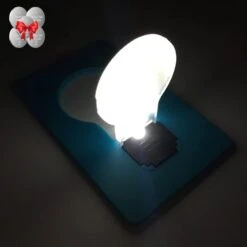 Inovat 10PCS / 10 X Mini Led Credit Card / Portable / Card Pocket Light Bulb Lamp Christmas Card / Switch Card Sharp Led Light Bulb Blue Card With White Color Light