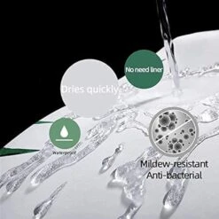 NEWSUYAA Halloween Decorations Shower Curtain Set With Non-Slip Rugs And Bath Mats,Nightmare Before Christmas Bathtub Curtains With 12 Hooks,Waterproof Bathroom Decor 12 NEWSUYAA Halloween Decorations Shower Curtain Set With Non-Slip Rugs And Bath Mats,Nightmare Before Christmas Bathtub Curtains With 12 Hooks,Waterproof Bathroom Decor -Xmas Lighting Shop 41WxVglRwS. AC US1000