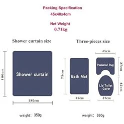 DDS-DUDES 4Pcs Nightmare Before Christmas Zombie Bride Jack Shower Curtain Sets Kids Bathroom Halloween Christmas Decor With 12 Curtain Hooks For Bathroom, Waterproof 71 X 71 Inch (D00050) -Xmas Lighting Shop 41kfMTFdNDL. AC US1000