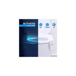 I-pure Items 16-Color Toilet Night Light - Motion Activated Detection Bathroom Bowl Lights - Funny Birthday Gifts Idea For Dad, Mom, Men, Women & Kids - Christmas Stocking Stuffers - Cool Gadget -Xmas Lighting Shop 41muC5lRNwL. AC SR10001000