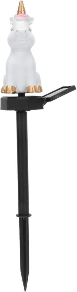 Beaupretty Solar Lights Outdoor Solar Garden Stake Lights: Figurine LED Garden Lights Christmas Lawn Lamp Outdoor Garden Stake Landscape Lights For Garden Patio Lawn Pathway White Outdoor Decor