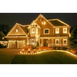 Novelty Lights Incandescent Christmas Replacement Bulbs - Indoor/Outdoor Individual Bulbs For Christmas Tree, Display, More - C9/E17 Intermediate Base, 7 Watt Lights (Clear, 25 Pack) -Xmas Lighting Shop 510drJf5JRL. AC US1000