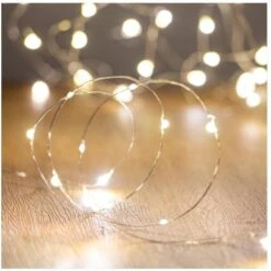 10Ft/30 LEDs Fairy,Starry , String Lights For Indoor&Outdoor Decoration Wedding Home Parties Christmas Holiday, Waterproof,Battery Operated.(Warm White)