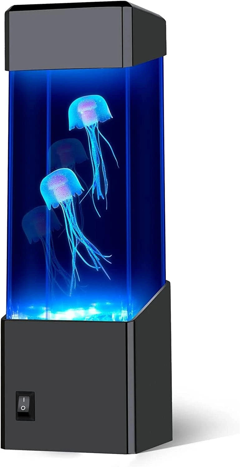 SENCU Gifts For Adults Kids, Multi-Color Jellyfish Lava Lamps, USB Powered Aquarium Night Lights, Home Office Room Desktop Decoration, Gift For Christmas, Halloween, Birthdays, Holidays 1 SENCU Gifts For Adults Kids, Multi-Color Jellyfish Lava Lamps, USB Powered Aquarium Night Lights, Home Office Room Desktop Decoration, Gift For Christmas, Halloween, Birthdays, Holidays