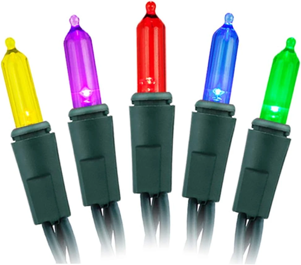 RECESKY Christmas String Lights With Built-in Timer - 50 LED 19ft Fairy Battery Operated Mini String Light For Outdoor Indoor Garden Party House Wreath Xmas Decor Christmas Tree Decoration Multi Color 1 RECESKY Christmas String Lights With Built-in Timer - 50 LED 19ft Fairy Battery Operated Mini String Light For Outdoor Indoor Garden Party House Wreath Xmas Decor Christmas Tree Decoration Multi Color