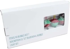 Novelty Lights Traditional Christmas Bubble Light Set - Indoor Light And Stringer Set For Christmas, Holidays, Home Decor, And More - C7/E12 Candelabra Base 5 Watt Light (Yellow And Red, 7 Pack) -Xmas Lighting Shop 51JglSAZchL. AC SL1000 1