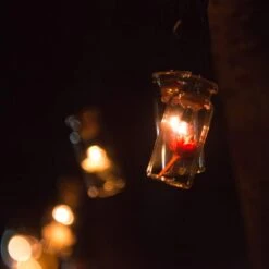 Shinar Solar Lights 15 Glass Jar Warmwhite LED With Flowers Solar String Lights Lanterns Warm White For Outdoor Garden Christmas Tree Party Wedding Decoration Waterproof (Flowers) -Xmas Lighting Shop 51KEjMt5JOL. AC SL1000