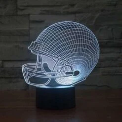 Ticent Football Helmet 3D Lamp Optical Illusion Light, 7 Colors Changing Touch Control Soccer Night Light For Christmas Gifts -Xmas Lighting Shop 51NYYJ2yDL. AC US1000