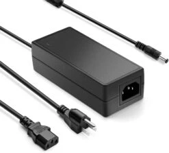 JOVNO 5V 15A Adapter, 100-240V AC To DC 5 Volt 15 Amp 75W Power Supply, 12A 10A 9A 8A Converter RGB LEDs Driver 5.5x2.5mm Tip 7.5ft Cord For Christmas Lights WS2812B WS2811 WS2813 SK6812 LED Strips