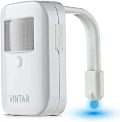 VINTAR Rechargeable RainBowl Motion Sensor Toilet Night Light - Funny & Unique Birthday Gift Idea For Dad, Mom, Him, Her, Men, Women & Kids - Cool Gadget, Best Christmas Present