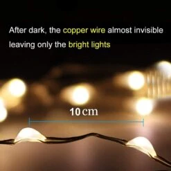 Renohef Outdoor Solar String Lights, 65.6FT 200 LED Solar Powered Fairy Lights With 8 Lighting Modes Waterproof Decoration Copper Wire Lights For Patio Yard Trees Christmas Wedding Party -Xmas Lighting Shop 51fc69hifqL. AC SL1000