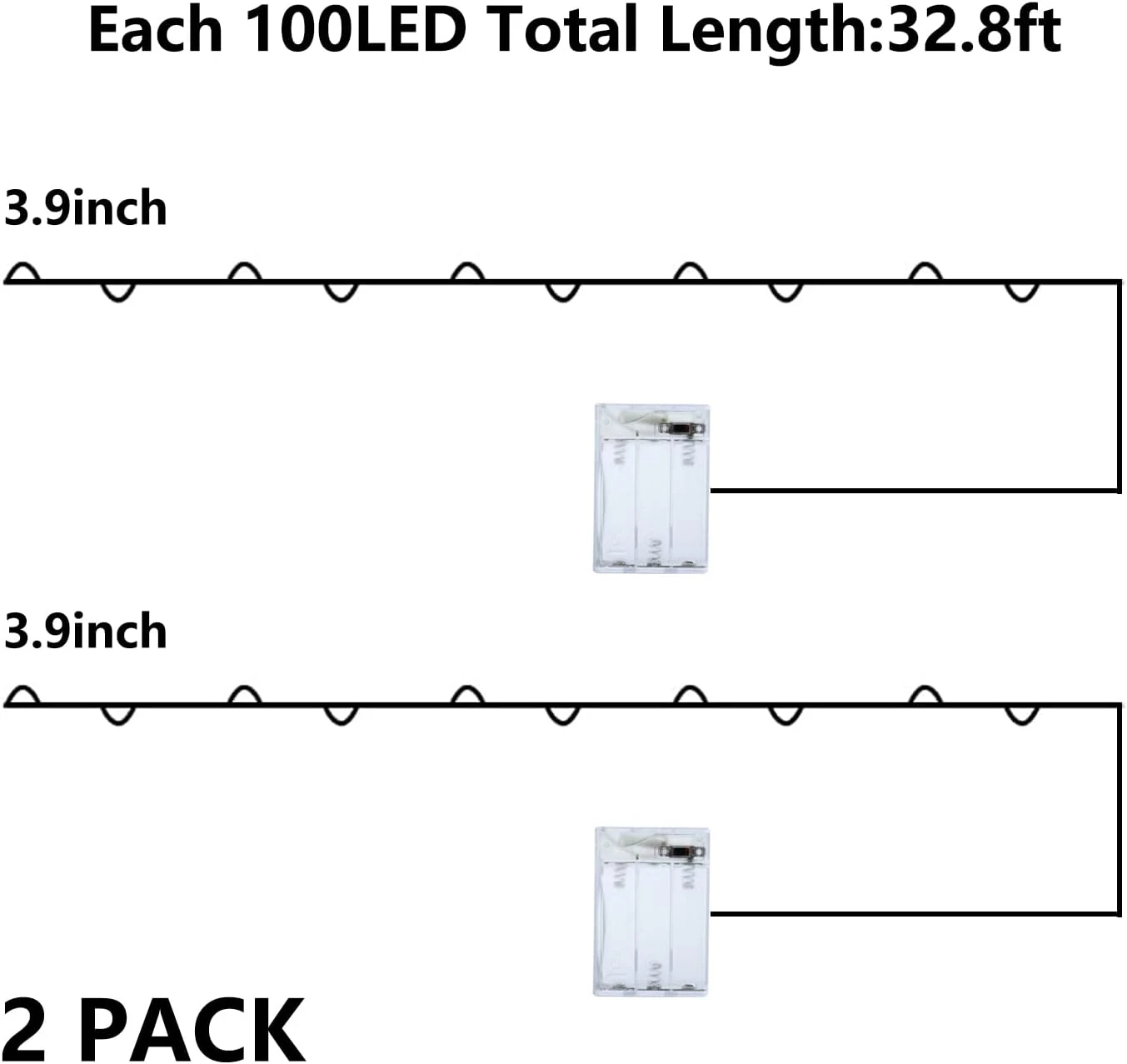 4th Of July Decorations Patriotic String Lights, 2 Pack 100LED Copper String Lights Outdoor Twinkle Lights For Fourth Of July, Christmas, Memorial Day, Independence Day Decor- Red White Blue 6 4th Of July Decorations Patriotic String Lights, 2 Pack 100LED Copper String Lights Outdoor Twinkle Lights For Fourth Of July, Christmas, Memorial Day, Independence Day Decor- Red White Blue - Image 6