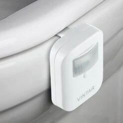 VINTAR Rechargeable RainBowl Motion Sensor Toilet Night Light - Funny & Unique Birthday Gift Idea For Dad, Mom, Him, Her, Men, Women & Kids - Cool Gadget, Best Christmas Present -Xmas Lighting Shop 51nsKuRbMiL. AC SL1000