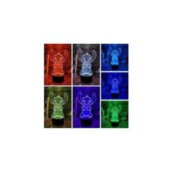 Stitch Night Light Gifts, Lilo And Stitch 3D Led Table Lamp Remote Intelligent Remote Control Stitch Table Lamp 16 Color Stitch Light For Christmas Stitch Gifts Children's Room Decoration -Xmas Lighting Shop 51t5bJ0sgtL. AC SR10001000
