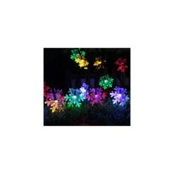 Inngree Solar Christmas Fairy String Lights 20 Ft 30 LED 8 Modes Solar Snowflake Outdoor Waterproof Powered String Lights For Garden Patio Yard Home Christmas Tree Parties(Multicolor) -Xmas Lighting Shop 51xnyZcvHL. AC SR10001000
