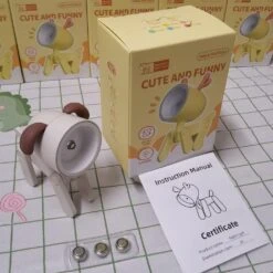 SpassLeben Cute Night Light For Kids, Mini Led Table Desk Lamp, Decorative Lamp Nightstand, Animal Pet Nightlights, Christmas Decorate Birthday Gifts For Children, Students (1 X Off-White Dog) 8 SpassLeben Cute Night Light For Kids, Mini Led Table Desk Lamp, Decorative Lamp Nightstand, Animal Pet Nightlights, Christmas Decorate Birthday Gifts For Children, Students (1 X Off-White Dog) -Xmas Lighting Shop 610Ct4ZYHL. AC SL1001