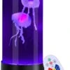 Gifts For Adults Kids, 17 Color Setting Jellyfish Tank Mood Light USB Powered Aquarium Night Light LED Fantasy Jellyfish Lava Lamp For Home Office Bedroom Decor For Christmas Holiday Birthday Party