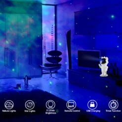Galaxy Projector, Astronaut Star Projector, Starry Night Light With Nebula Timer Remote Control Bedroom Decor Ceiling Projector, Christmas, Party, Birthday Gifts For Children And Adults -Xmas Lighting Shop 612o2svuYBL. AC SL1200