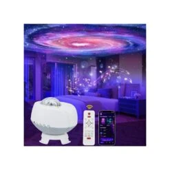 Star Projector Galaxy Light Projector With Remote Control & Bluetooth Music Speaker, Star Aurora Timing 3 In 1 For Gaming Room, Bedroom, Ceiling, Home Decor Ambience Party Light Christmas Gift -Xmas Lighting Shop 6150RR8xMhL. AC SR10001000