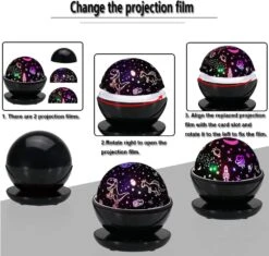 Night Light For Kids, Dinosaur Room Decor For Boys, LED Galaxy Projector, Rotation Night Light Projector, USB Or Battery Operated Sky Lights, Change Color Star Lights, Christmas Gifts. (Black) -Xmas Lighting Shop 615AEqpe4QL. AC SL1000