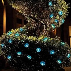 Ibdone Solar LED Flower String Lights, 33FT 10 LED Waterproof Outdoor Decorative Stringed LED String Lights Morning Glory Flower For Party,Christmas,Garden,Patio,Outdoor, Decoration (Blue) 10 Ibdone Solar LED Flower String Lights, 33FT 10 LED Waterproof Outdoor Decorative Stringed LED String Lights Morning Glory Flower For Party,Christmas,Garden,Patio,Outdoor, Decoration (Blue) -Xmas Lighting Shop 617U1q1ug9L. AC US1000