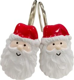 17-Piece Christmas Holiday Bathroom Accessory Set With | Resin Liquid Soap Pump| Bath Rug | Shower Curtain | 12 Curtain Hooks | 2 Hand Towels| Gift Box Set | Xmas Decor (Silly Santa) 14 17-Piece Christmas Holiday Bathroom Accessory Set With | Resin Liquid Soap Pump| Bath Rug | Shower Curtain | 12 Curtain Hooks | 2 Hand Towels| Gift Box Set | Xmas Decor (Silly Santa) -Xmas Lighting Shop 6185j7pSxhL. AC SL1500
