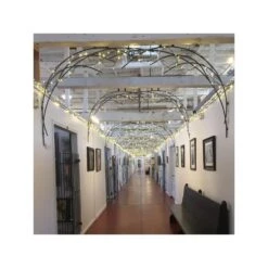 Novelty Lights Warm White LED Christmas String Lights - UL Listed Indoor/Outdoor Light Set W/ 100 Mini Bulbs For Christmas Tree, Patio, Wedding Decor, And More - (Black Wire, 34' Long) -Xmas Lighting Shop 619rl0OqnFL. AC SR10001000