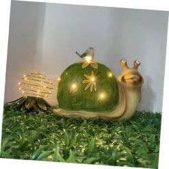 CALLARON Solar Snail Light LED Solar Lights Solar Lamp Outdoor LED Decor Solar Garden Snail Christmas Decorations Solar Garden Statues Outdoor Yard Decoration Lawn Solar Light Lawn Lamp LED -Xmas Lighting Shop 61Dl523wwL. AC SL1281