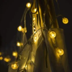 Lezuoey Fairy Lights Battery Operated 33Ft 80 Led Bulb Globe String Lights 8 Modes With Remote For Indoor Outdoor Patio Christmas Decorative Lights Warm White -Xmas Lighting Shop 61FhTYxM6PL. AC SL1500