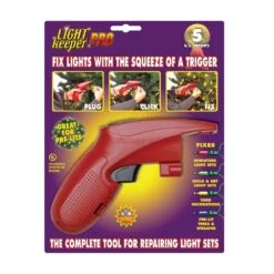 LIGHT KEEPER PRO The Complete Tool For Repairing Incandescent Christmas Holiday Light Sets | Bonus Extra 50 Replacement Bulbs | Fix Your String Light Decorations With A Sque -Xmas Lighting Shop 61IJ0i6EN3L. SL1000
