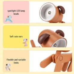KunHe 12 Pack Puppy Dog Pet Small Mini Night Lights For Kids Cute Animal Led Night Light Lamps For Toddler PeachLoft Peach Loft Read Book Light Christmas Gift Stocking Stuffers -Xmas Lighting Shop 61Jx4uzdu2L. AC SL1500
