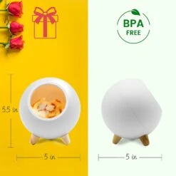 Cat Lover Gifts For Women, Vency Cat Night Light For Wife Mom Teen Girls, Cute Cat House Birthday Gifts, Orange Tabby Cat Christmas Gifts (White) -Xmas Lighting Shop 61L0GsqA1nL. AC SL1500