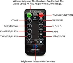 49ft 100 LED Globe String Lights With Remote, 8 Modes, Plug-in Fairy String Lights For Indoor Outdoor Party Wedding Christmas Tree Garden, Warm White - Eco-Friendly, Durable And Energy-Saving 13 49ft 100 LED Globe String Lights With Remote, 8 Modes, Plug-in Fairy String Lights For Indoor Outdoor Party Wedding Christmas Tree Garden, Warm White - Eco-Friendly, Durable And Energy-Saving -Xmas Lighting Shop 61OATMlmKcL. AC SL1000