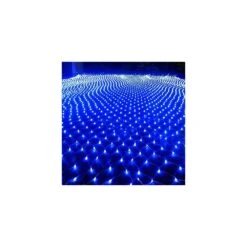DOCHEER LED Net Mesh String Fairy Lights 204 LEDs, 6.56 Ft X 9.84 Ft,8 Modes, Blue Outdoor Transparency String Lights Waterproof Christmas Decorative Lights For Christmas Tree, Holiday, Party -Xmas Lighting Shop 61PE7UEIWYL. AC SR10001000