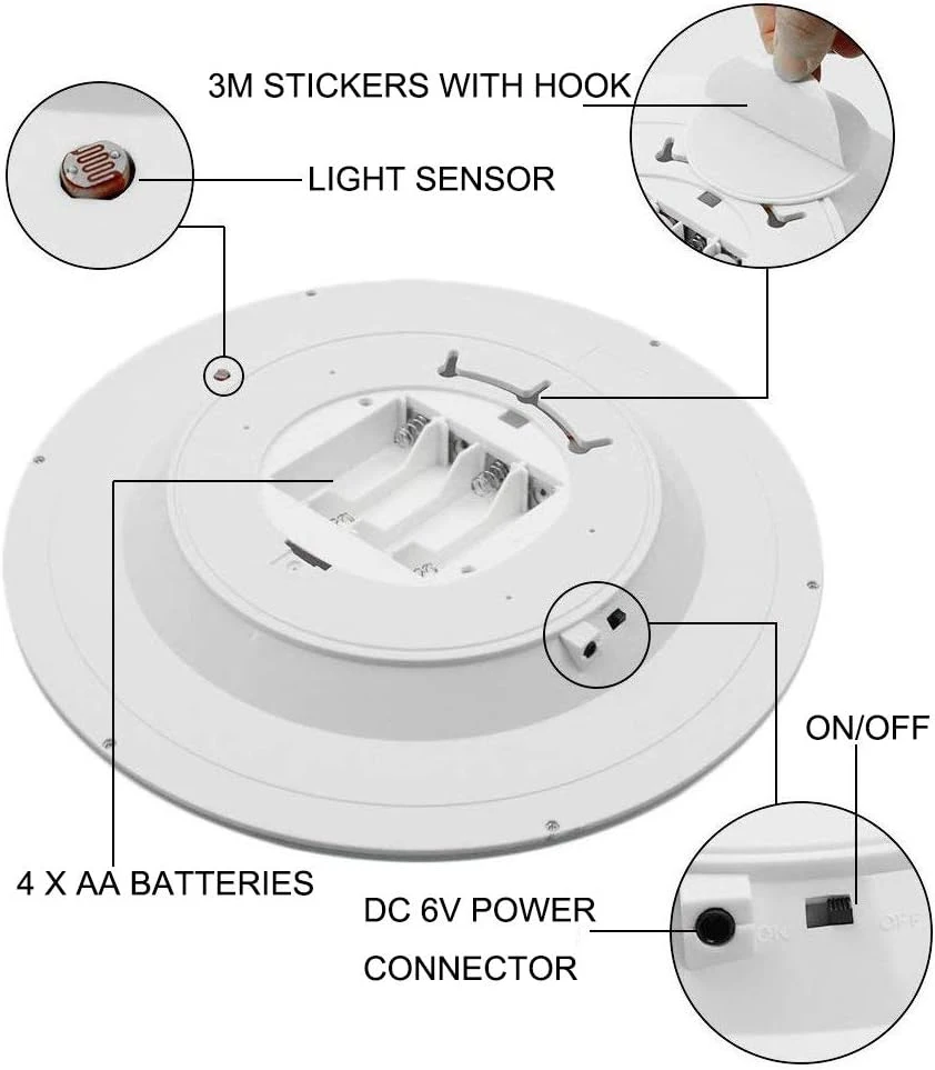 Zulux 3D Moon Lamp – 10” LED Moon Light Lamp Luna Moon Lamp With Remote Control And 12 Moon Phases, 3D Moon Night Light Moon Wall Light Best Birthday Christmas Gifts For Kids 3 Zulux 3D Moon Lamp – 10” LED Moon Light Lamp Luna Moon Lamp With Remote Control And 12 Moon Phases, 3D Moon Night Light Moon Wall Light Best Birthday Christmas Gifts For Kids - Image 3