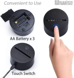 Urwise 3D Night Light, Cross Country Motorcycle 3D Night Light Lamp, 16 Color Changing Light With Remote Control Motorcycle Toys For Kids Birthday Christmas Gift, Include DIY Gift Packaging Materials -Xmas Lighting Shop 61PvF6Gv tL. AC SL1000