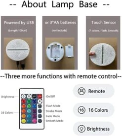 LEDERGO Superhero 3D Night Light,16 Colors Changing With Smart Touch & Remote Control Bedside Decor Lamp Christmas Birthday Gifts For Kids Boys Girls (Light_A) -Xmas Lighting Shop 61Sa5Jm7OAL. AC SL1001