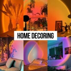 Sunset Lamp - 10 Colors Changing Projector LED Lights - Sunset Projection Lamp - 360 Degree Rotation For Christmas Decorations Photography/Party/Bedroom/Home Decor Sunset Lamps - Sun Light Projector -Xmas Lighting Shop 61SoATsrgSL. AC SL1000