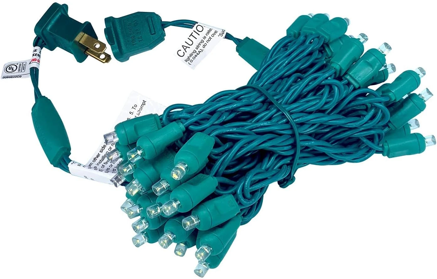 Yongzhenlite 50 Count Wide Angle 5MM Mini LED Christmas Lights,White Led String Lights For Outdoor And Indoor Christmas Trees Decoration,Commercial Grade,Green Wire,17Feet,UL Listed (Cool White) 7 Yongzhenlite 50 Count Wide Angle 5MM Mini LED Christmas Lights,White Led String Lights For Outdoor And Indoor Christmas Trees Decoration,Commercial Grade,Green Wire,17Feet,UL Listed (Cool White) - Image 7