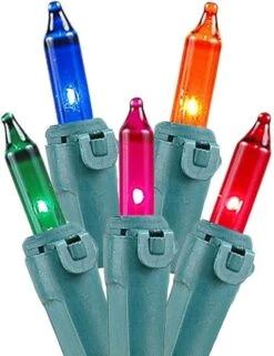 Novelty Lights 140 Light Chasing Patio Party Christmas Mini Light Set, Multi, Green Wire, 46.5' Long -Xmas Lighting Shop 61UBEwEV5qL. AC SL1000