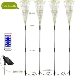 Altantagy Solar Garden Lights, 4 Pack Solar Firework Lights, 8 Mode Solar Garden Decorative Lights, Solar Outdoor Lights For Walkway Pathway Backyard Christmas Decoration Parties 11 Altantagy Solar Garden Lights, 4 Pack Solar Firework Lights, 8 Mode Solar Garden Decorative Lights, Solar Outdoor Lights For Walkway Pathway Backyard Christmas Decoration Parties -Xmas Lighting Shop 61UP42NYmrL. AC SL1500