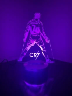 GENERIC Jingwall Ronaldo Football 3D Optical Illusion Lamp Soccer Led Night Light Decorations For Boys Room Gifts For Christmas Birthday Players Fans 16 Colors Toys For Boys 8-12 -Xmas Lighting Shop 61UaF8XYrsL. AC SL1500