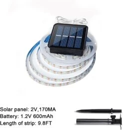 Solar Lights LED Strip Outdoor String Lights Waterproof 10ft Garden Path Deck Christmas Decorative Lighting 17 Solar Lights LED Strip Outdoor String Lights Waterproof 10ft Garden Path Deck Christmas Decorative Lighting -Xmas Lighting Shop 61VdFT3QQL. AC SL1500