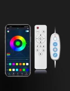 Nencoo LED Letter Lights With APP & Remote Control, Light Up Letters Sign For Night Light Wedding/Birthday Party Battery Powered Christmas Lamp Home Bar Decoration (Controller)