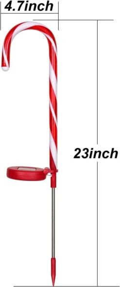 Doingart Candy Cane Solar Lights Christams Ourdoor Decoration Clearance - 4 Pack Outdoor Candy Cane Stakes With Built-in LED Lights For Pathway Walkway Christmas Decorations, 23 Inch 13 Doingart Candy Cane Solar Lights Christams Ourdoor Decoration Clearance - 4 Pack Outdoor Candy Cane Stakes With Built-in LED Lights For Pathway Walkway Christmas Decorations, 23 Inch -Xmas Lighting Shop 61WvyZlYqpL. AC SL1500