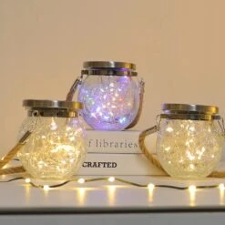 Solar Lantern Solar Lights Outdoor Waterproof 6-Pack,2 Modes Multi-Color+ Warm Solar Powered Hanging Lights Cracked Glass Hanging Globes For Christmas Decoration, Shepherd Hook, Garden Tree Ornaments -Xmas Lighting Shop 61XClYjVjwL. AC SL1500