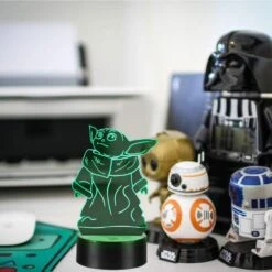 Star Wars 3D Illusion Lamp For Kids, 4 Patterns 3D Night Light With Timing Remote Control And 16 Color Changing Decor Lamp, Star Wars Toys Birthday And Christmas Gifts For Boys Men Kids Fans -Xmas Lighting Shop 61Zl6O uzL. AC SL1000